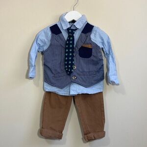 Little Lad Baby Boy Outfit Size 18 months
